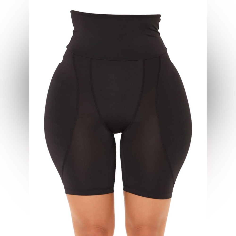 Women's High Waisted Padded hip Enhancer with Removable Pads
